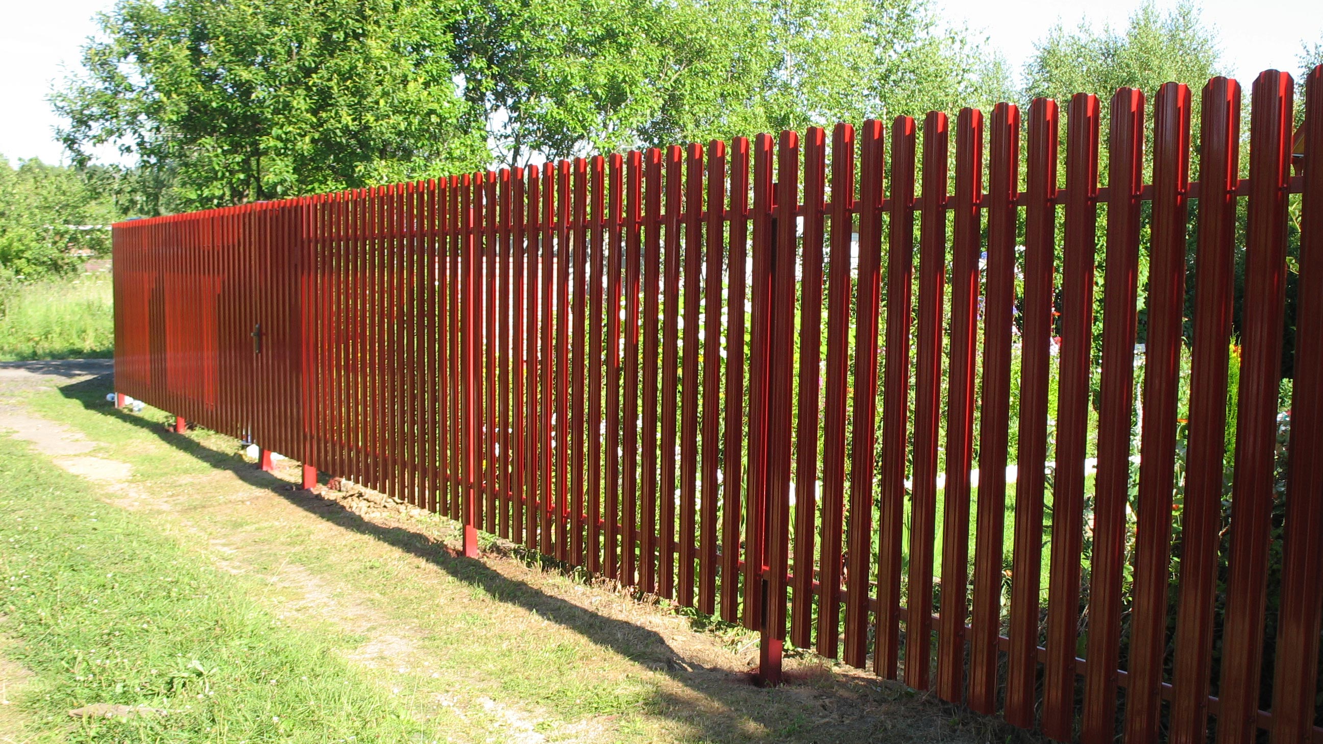 Забор для дачи