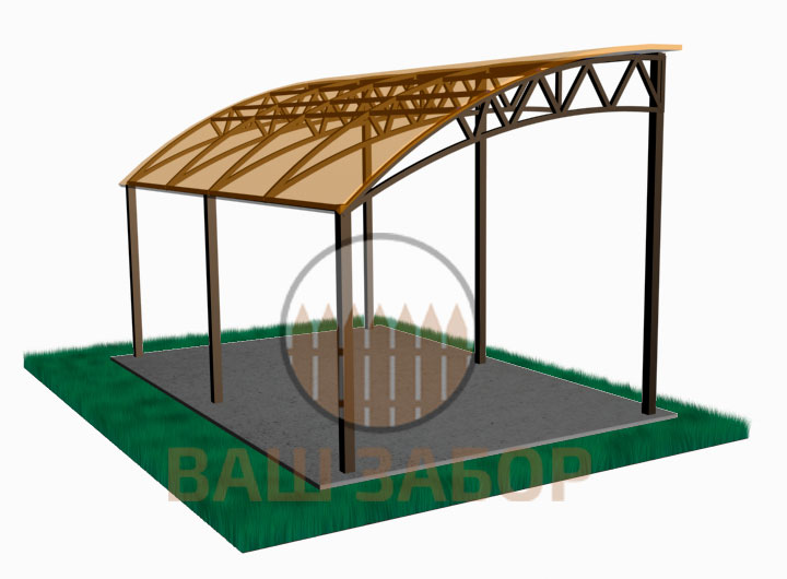Модель навеса №9